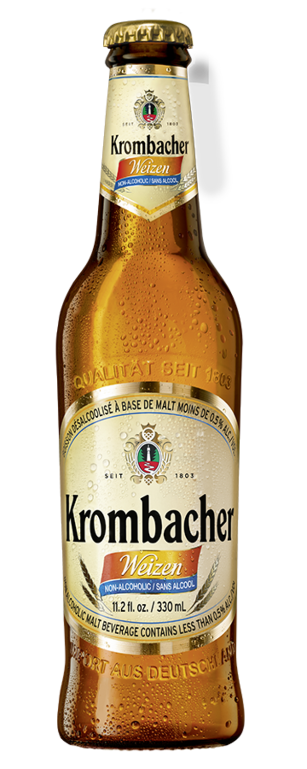 Krombacher Weizen non alcoholic Krombacher International